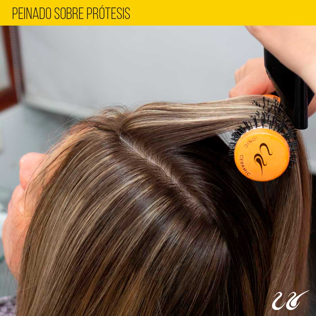 peinado de pieza capilar