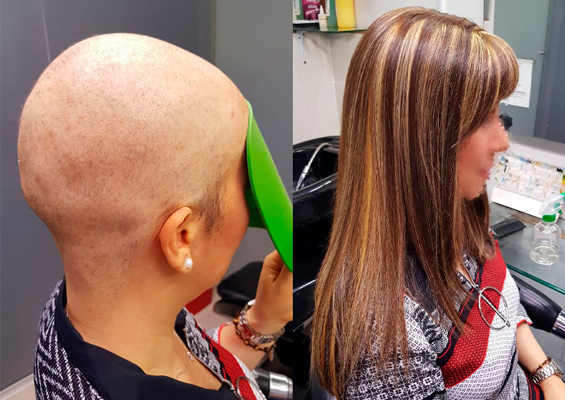 pelucas de cabello natural